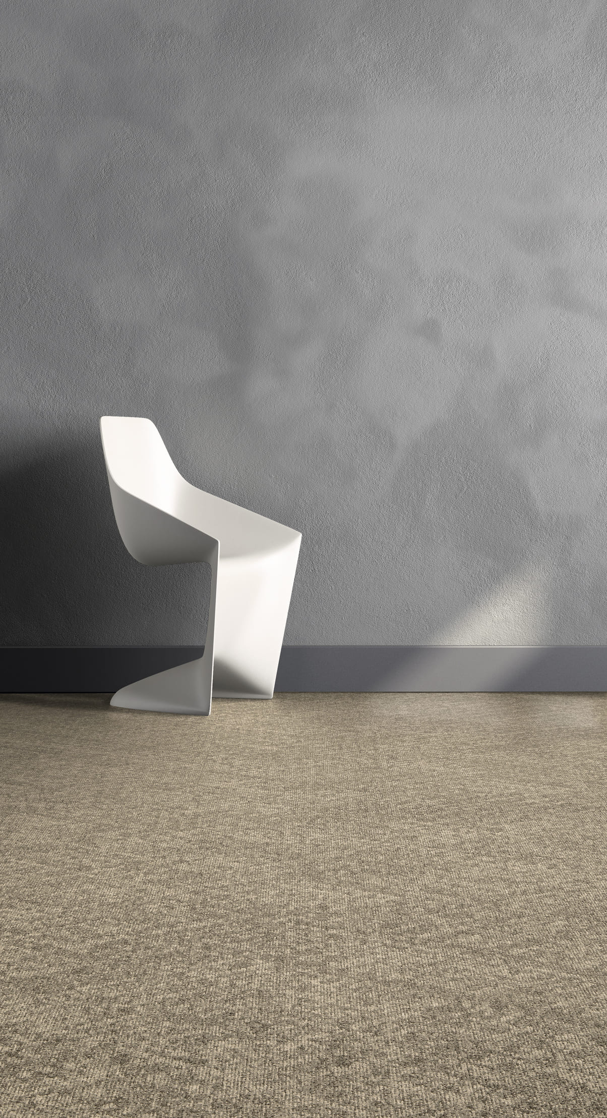 Ковровая плитка Bonkeel Shade Beige 500×500×6,5 фото в интерьере